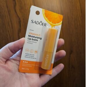 Sadoer Vitamin C Moisturizing Lip Balm w/ Fresh Orange Essence